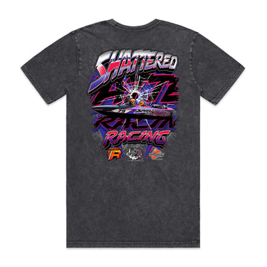 Shattered Racing Team Men's Stone Wash Tee